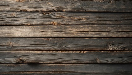 Distressed antique grey board made from rough-sawn timber with a vintage weathered grain and grunge background