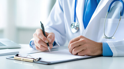 Telemedicine: A gynecologist conducting a virtual consultation, discussing symptoms and providing advice through a video call. 