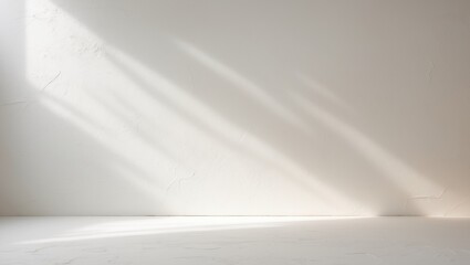 Concrete Wall Texture Background in White, Ideal for Backdrop.