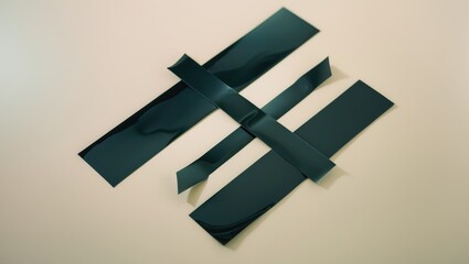 Torn glossy sticky tape of various sizes, isolated pieces on a background. Collection of tapes.