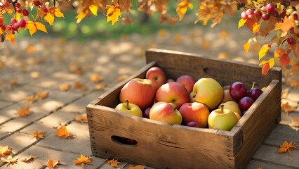 apples in a basket