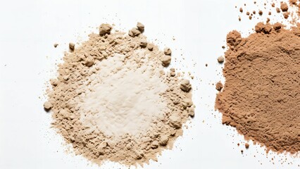 coffee beans on a white background