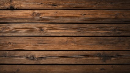 Fototapeta premium Weathered brown wooden surface background