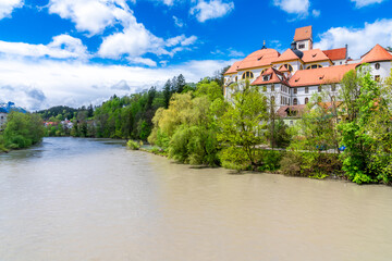 Stadt Füssen am Lech im Allgäu