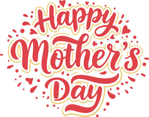 Mother's Day vector lettering