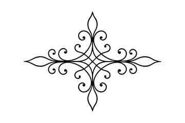 abstract floral design