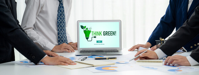 Green business transformation for brisk corporate business to thank green marketing strategy