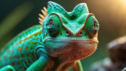 Fototapeta premium Veiled Chameleon