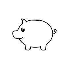 piggy bank with money