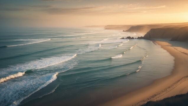 The waves are famous for their length and reliability. The main surf break features left-hand point breaks that can extend for up to 2 km.