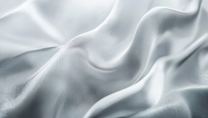 Obraz premium A diamond pattern of thin lines on silver foil, creating an elegant and sophisticated background with depth. The texture is detailed and realistic,