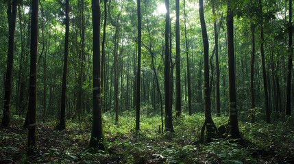 forest biotechnology background, 16:9