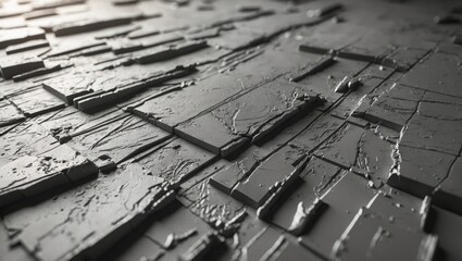 Fototapeta premium Alpha bump metal scratch displacement map for software application