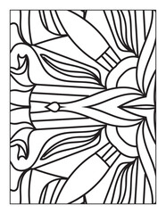 Printable Intricate Mandala Coloring Page for Adults and Kids