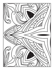 Printable Intricate Mandala Coloring Page Illustrations
