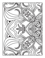 Printable Intricate Mandala Coloring Page Illustrations