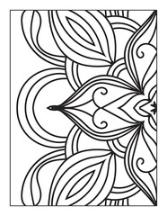 Printable Intricate Mandala Coloring Page Illustrations