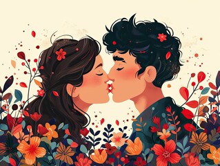 international happy kissing day