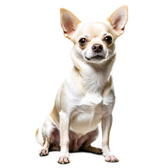 Obraz premium chihuahua dog isolated on transparent background