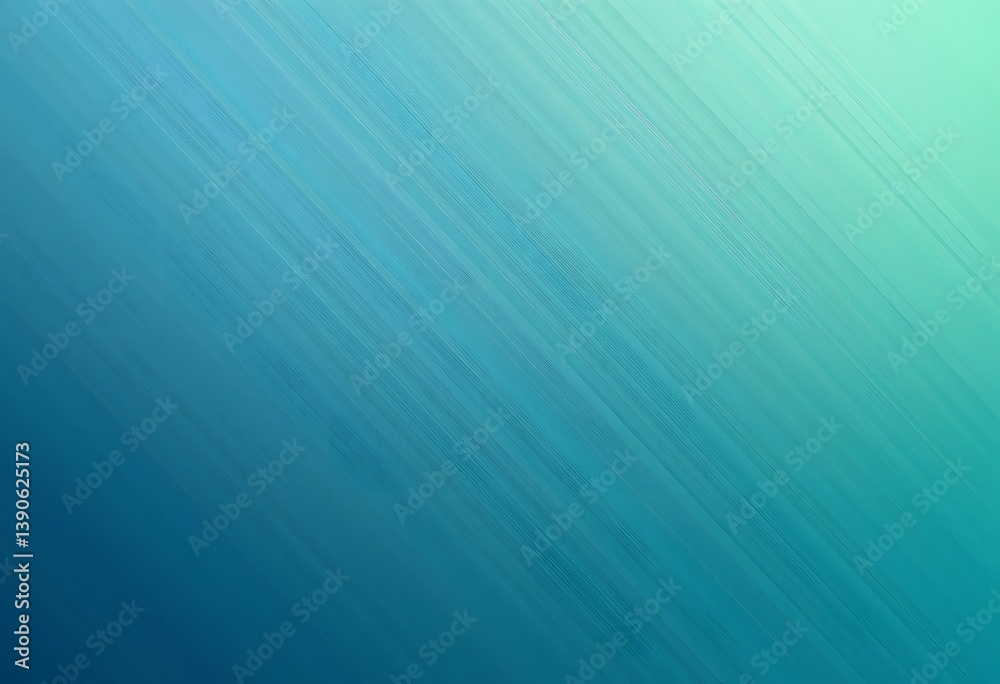 Aufkleber calming gradient background, blue to teal, smooth transition for designs. perfect backdrop for prese