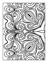 Intricate Printable Mandala pattern coloring page for adults and kids