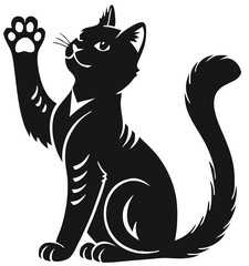 Playful Musical Cats Illustration Set, vector design