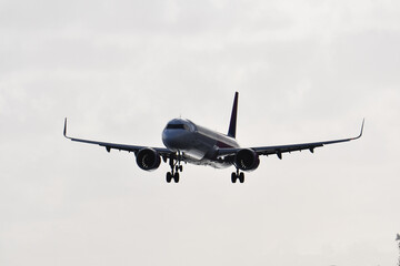 PLANE TAKING OFF AND LANDING FROM THE PLANE, ROLLING ON THE RUNWAY