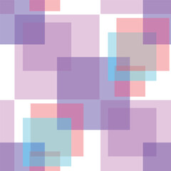 abstract geometric colorful seamless vector pattern