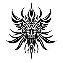 Obraz premium tribal tattoo design