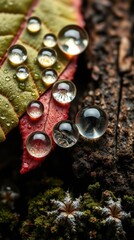Macro photography. Objects of nature.