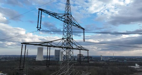 Production of electricity, power plant, fossil fuels.