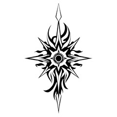Obraz premium tribal tattoo design