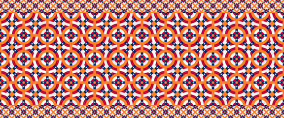 texas pattern. mandala background. geometric texture for decoration. vector illustration