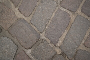 gray paving slabs as a background, pavement paved slabs as a background	
