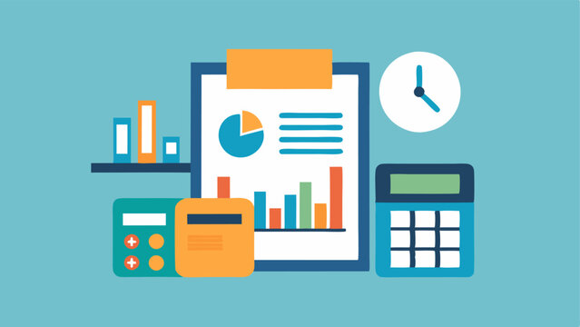 Calculator and Financial Reports A calculator next to a collection of financial reports depicting the analytical component of audits that ensures accuracy in finances.