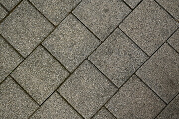 grey paving tile texture, grey tile pattern as background, grey tile texture close up	
