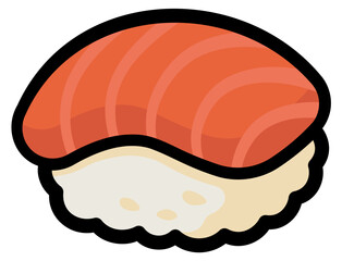 Sushi Nigiri without background