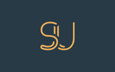 SU Minimalistic Line Art Logo Design with Abstract Lettering. Abstract minimalistic logo design featuring a sleek line art style.