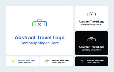 Abstract Travel Logo | Tourism & Exploration Branding