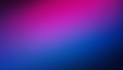 Obraz premium grainy gradient background abstract noise texture dark blue purple magenta pink black perfect for banner poster header backdrop design