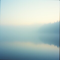 sunrise over the lake