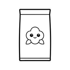 black and white cartoon illustration