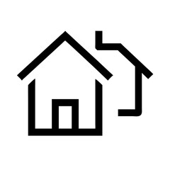 Houses icons set. Real estate. Web home icon for apps and websites. Collection home icons. House symbol. Set of Houses Icons or symbols Vector fully editable file.
