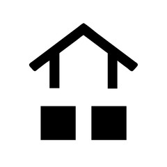 Houses icons set. Real estate. Web home icon for apps and websites. Collection home icons. House symbol. Set of Houses Icons or symbols Vector fully editable file.