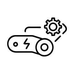 Digital power control icon for the drive system