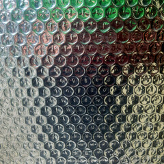 Jakarta, Indonesia - April 8, 2025: Bubble aluminum foil. Heat and sound insulation