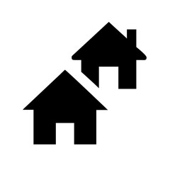Simple house symbol. Smart home icon collection. Main page pictogram in filled, thin line, outline editable Stroke. House, Technology, Wireless. Professional vector icon. 

