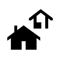 Simple house symbol. Smart home icon collection. Main page pictogram in filled, thin line, outline editable Stroke. House, Technology, Wireless. Professional vector icon. 


