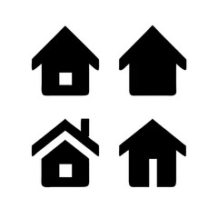Fototapeta premium Simple house symbol. Smart home icon collection. Main page pictogram in filled, thin line, outline editable Stroke. House, Technology, Wireless. Professional vector icon. 