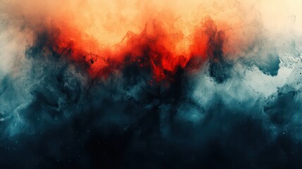 A striking abstract background features an intricate dance of smoky textures and dynamic color gradients, evoking a sense of mystery and depth wallpaper background